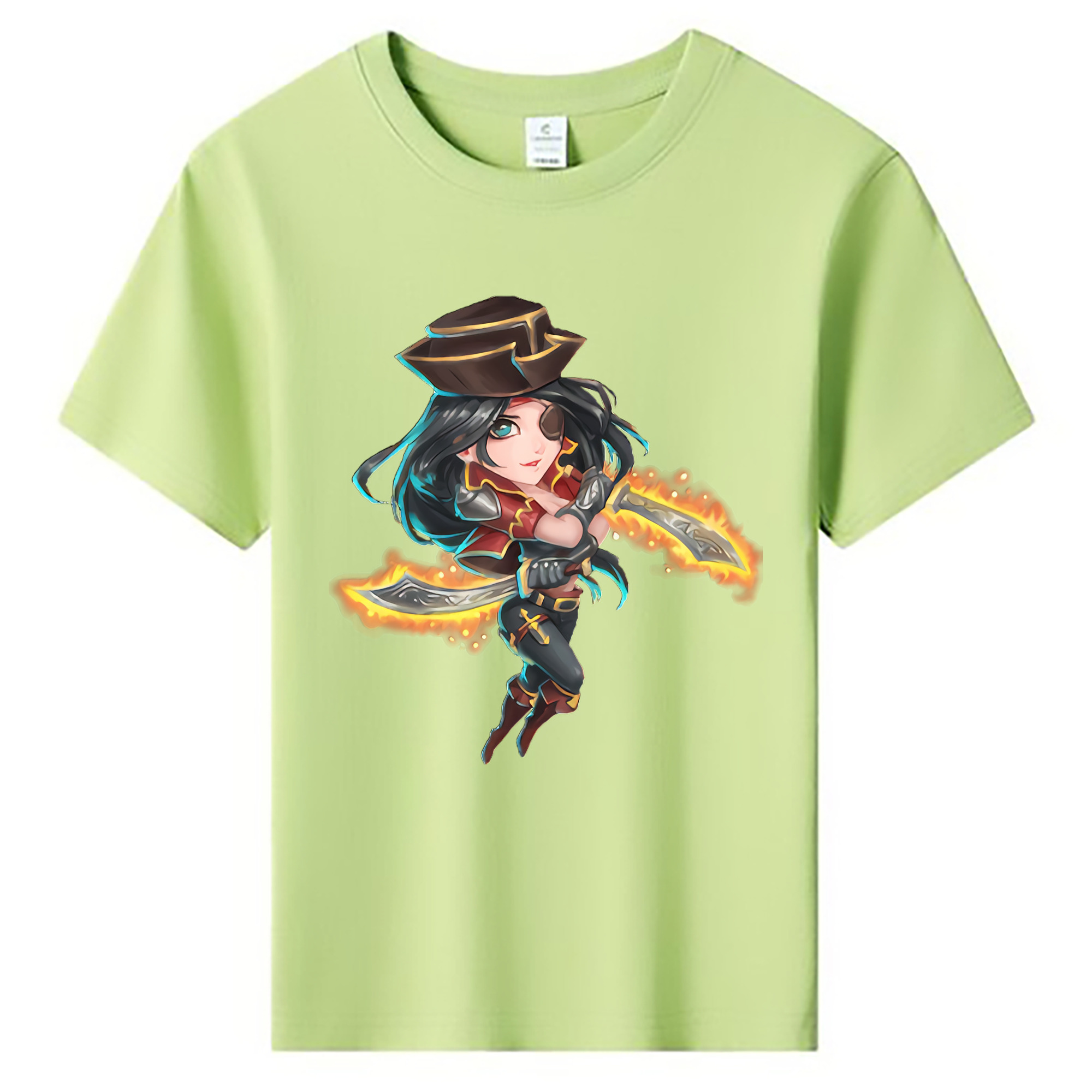 （画像用） リーグ・オブ・レジェンド League of Legends LOL 綿100％キッズTシャツ（フロントプリント）